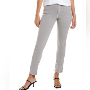 MOTHER The Dazzler Slim Straight Ankle Jean size 28 in Chalk It Up Rainy Day